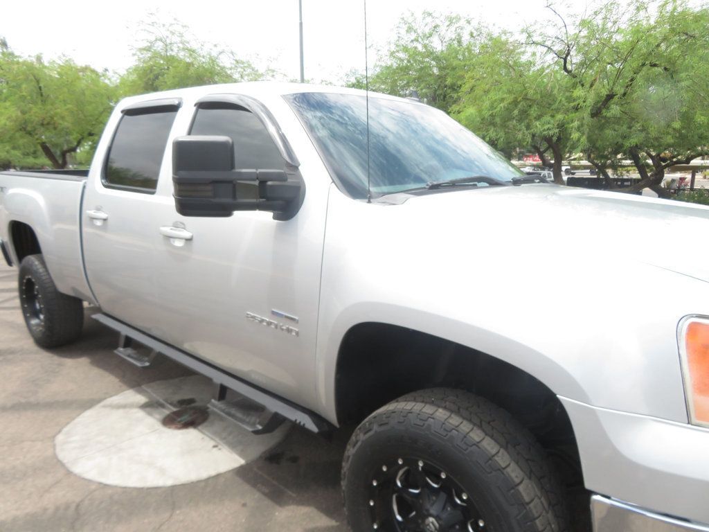 2010 GMC Sierra 2500HD 4X4 CREWCAB DURAMAX DIESEL SLT LEATHER EXTRA CLEAN DIESEL  - 23065160 - 8