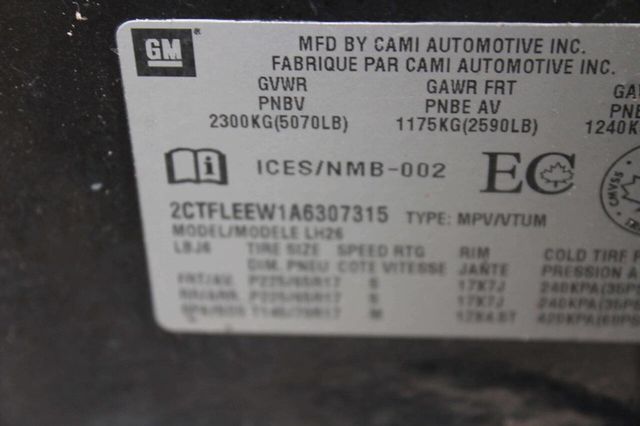 2010 GMC Terrain AWD 4dr SLE-2 - 23008689 - 7