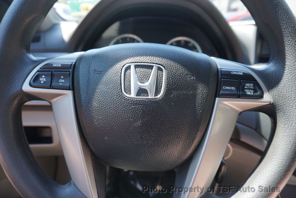 2010 Honda Accord Sedan 4dr I4 Automatic LX LOW MILES RELIABLE VEHICLE  - 23039157 - 19