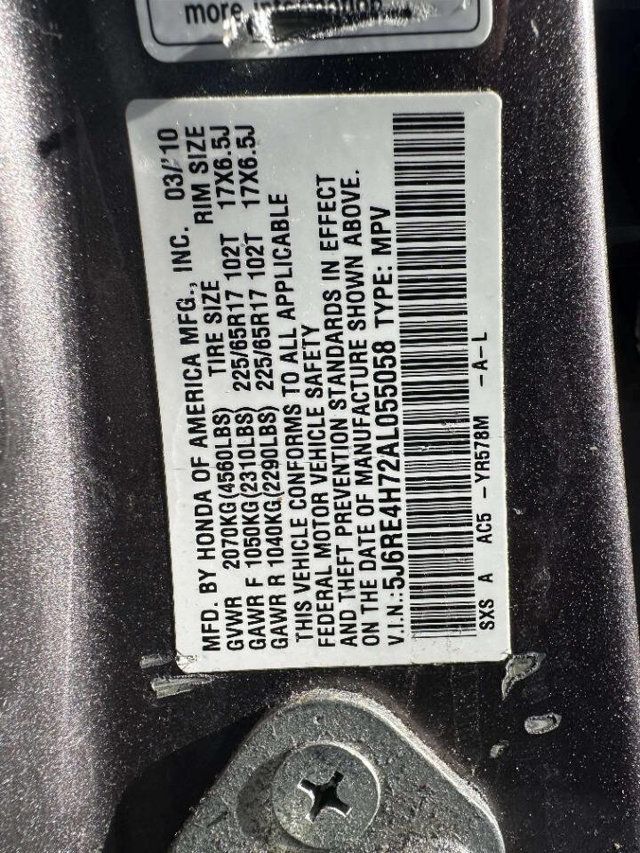 2010 Honda CR-V 4WD 5dr EX-L - 23027376 - 33