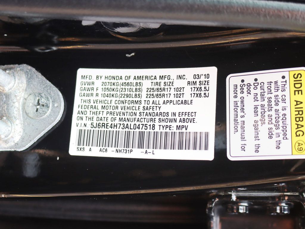 2010 Honda CR-V 4WD 5dr EX-L w/Navi - 22892806 - 28