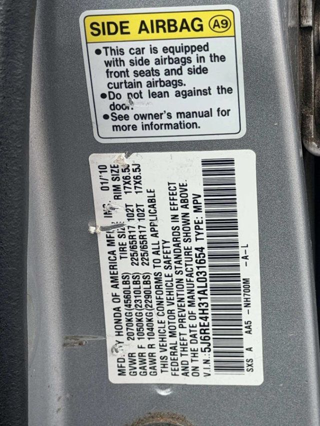 2010 Honda CR-V 4WD 5dr LX - 23042987 - 16