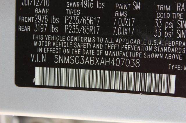 2010 Hyundai Santa Fe GLS 4dr SUV - 23029802 - 9