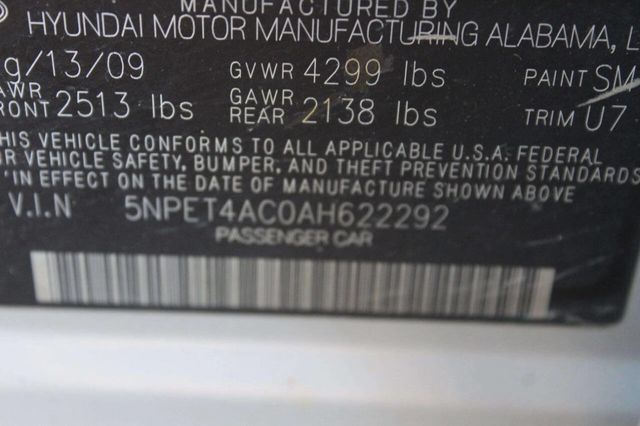 2010 Hyundai Sonata GLS 4dr Sedan 5A - 22961252 - 11