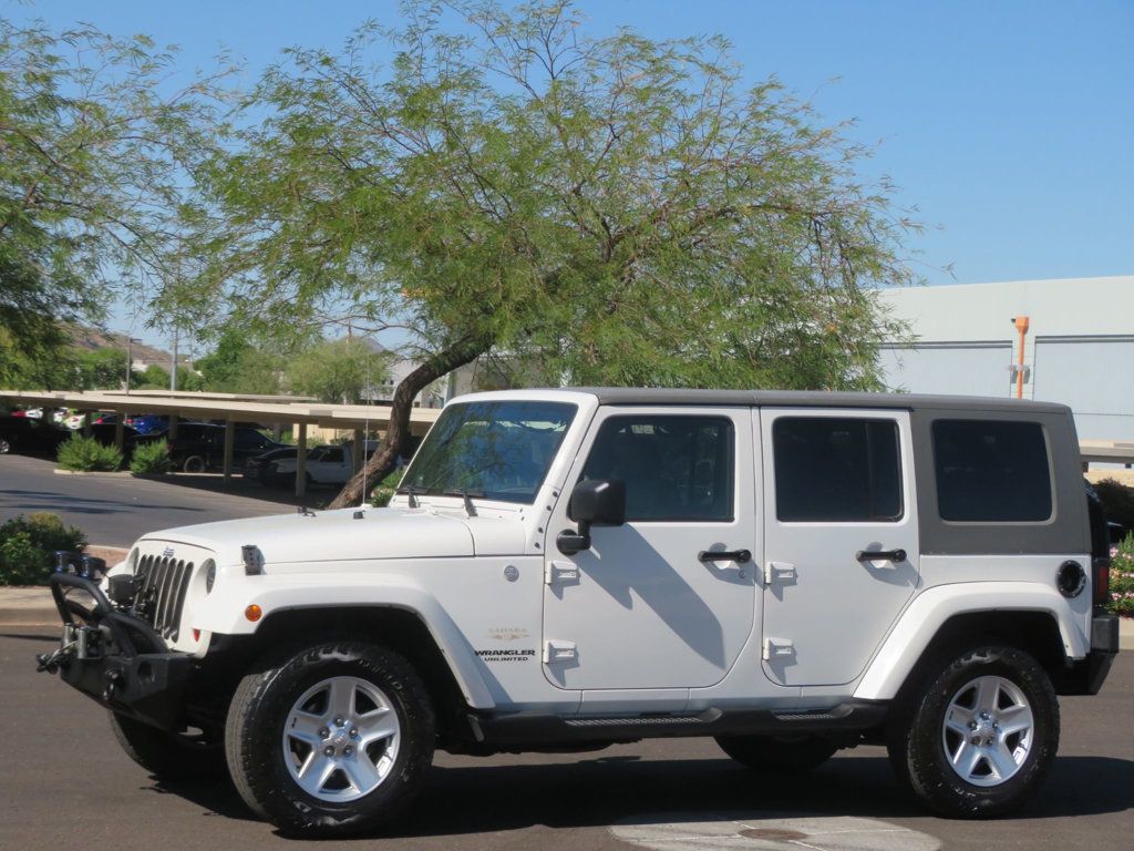 2010 Jeep Wrangler Unlimited 4X4 SAHARA EXTRA CLEAN HARD TOP 25 SERVICE RECORD  - 22636689 - 0