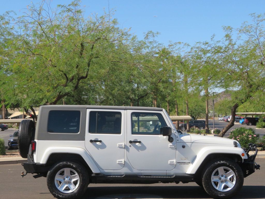 2010 Jeep Wrangler Unlimited 4X4 SAHARA EXTRA CLEAN HARD TOP 25 SERVICE RECORD  - 22636689 - 2