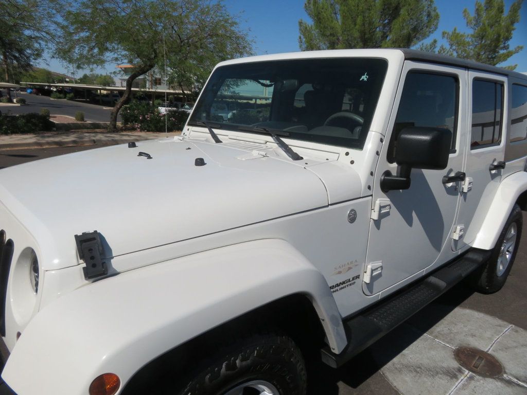 2010 Jeep Wrangler Unlimited 4X4 SAHARA EXTRA CLEAN HARD TOP 25 SERVICE RECORD  - 22636689 - 7