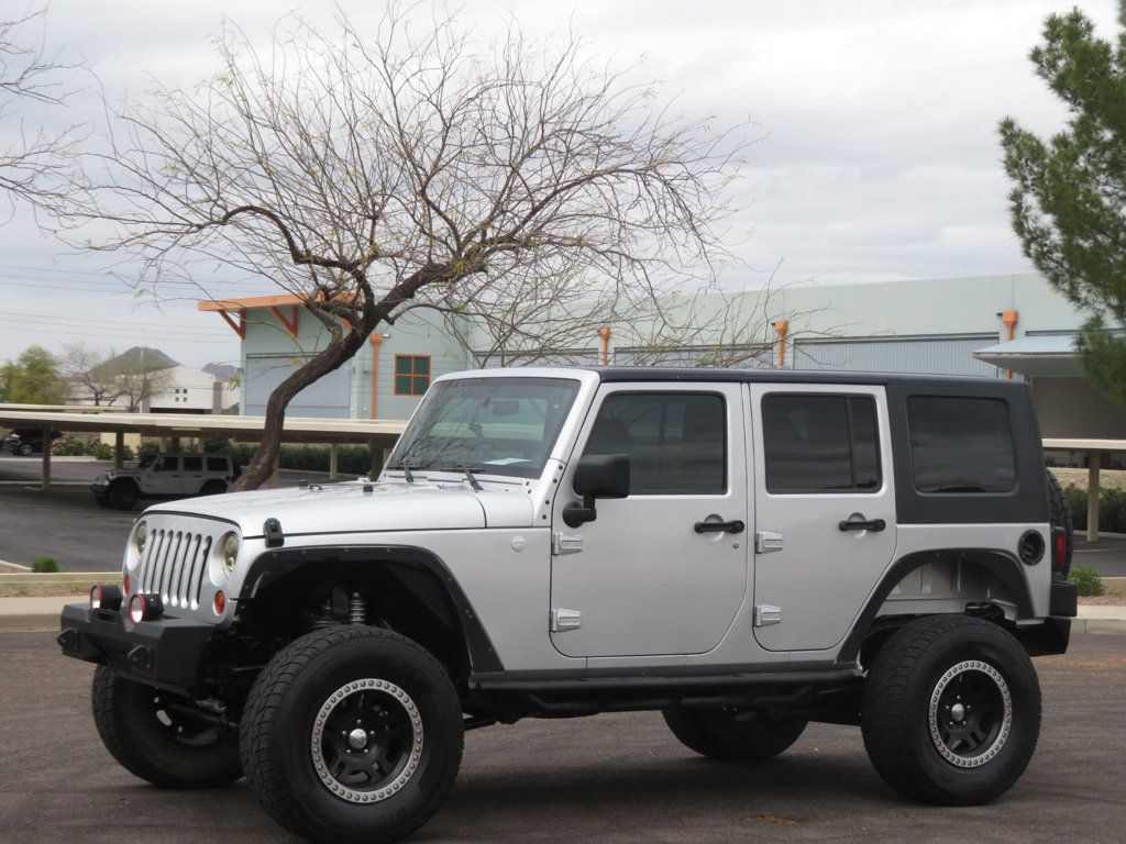 2010 Jeep Wrangler Unlimited LIFTED SPORT HARD TOP LOW MILES EXTRA CLEAN 2OWNER AZ JEEP  - 22365512 - 0