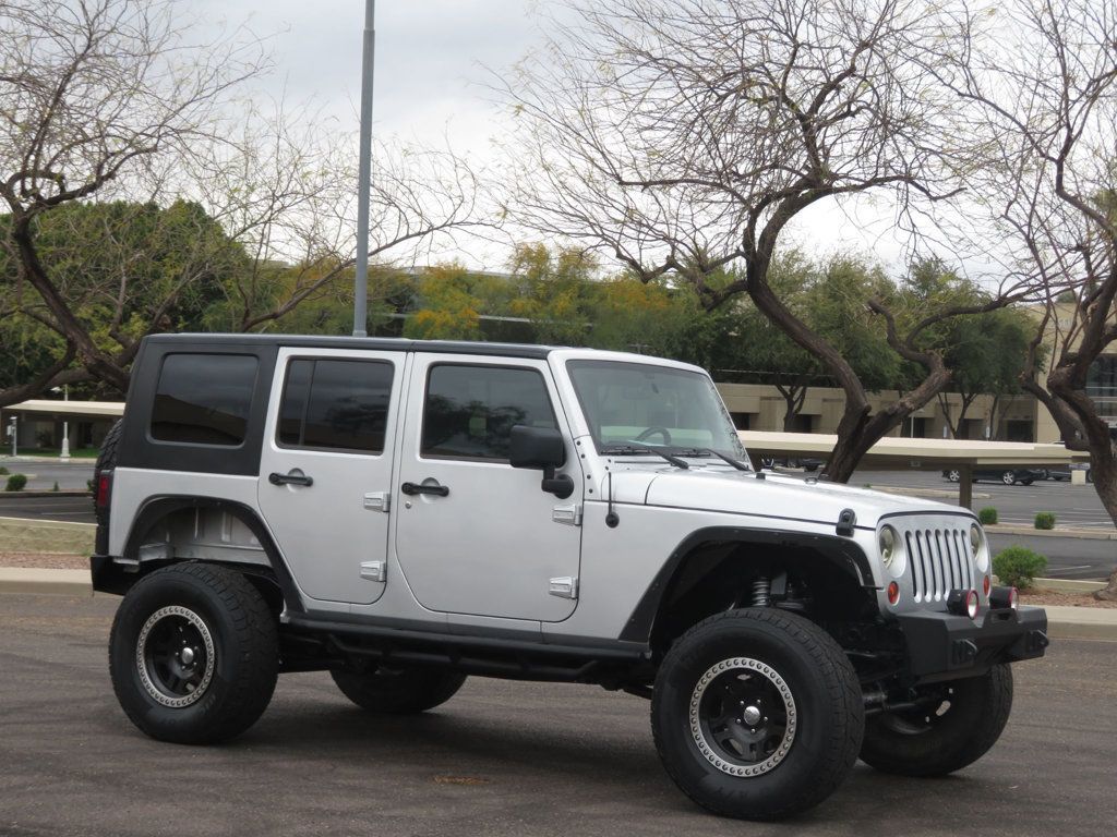 2010 Jeep Wrangler Unlimited LIFTED SPORT HARD TOP LOW MILES EXTRA CLEAN 2OWNER AZ JEEP  - 22365512 - 3