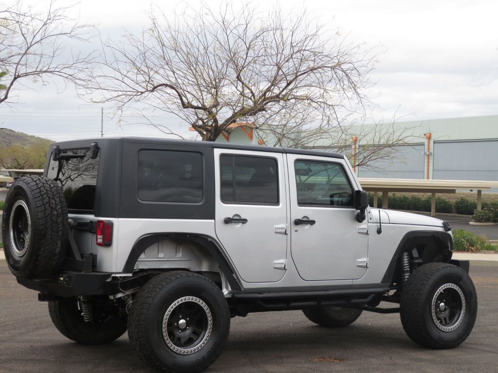 2010 Jeep Wrangler Unlimited LIFTED SPORT HARD TOP LOW MILES EXTRA CLEAN 2OWNER AZ JEEP  - 22365512 - 5