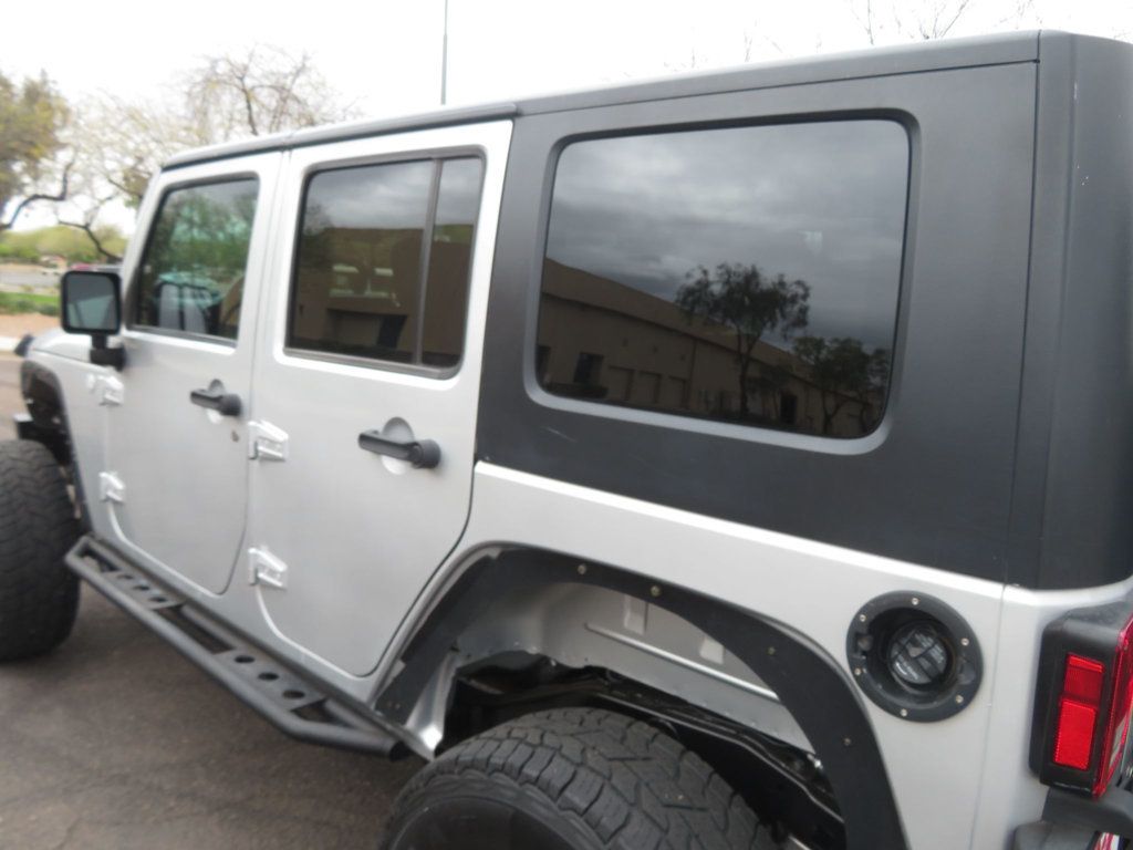 2010 Jeep Wrangler Unlimited LIFTED SPORT HARD TOP LOW MILES EXTRA CLEAN 2OWNER AZ JEEP  - 22365512 - 6