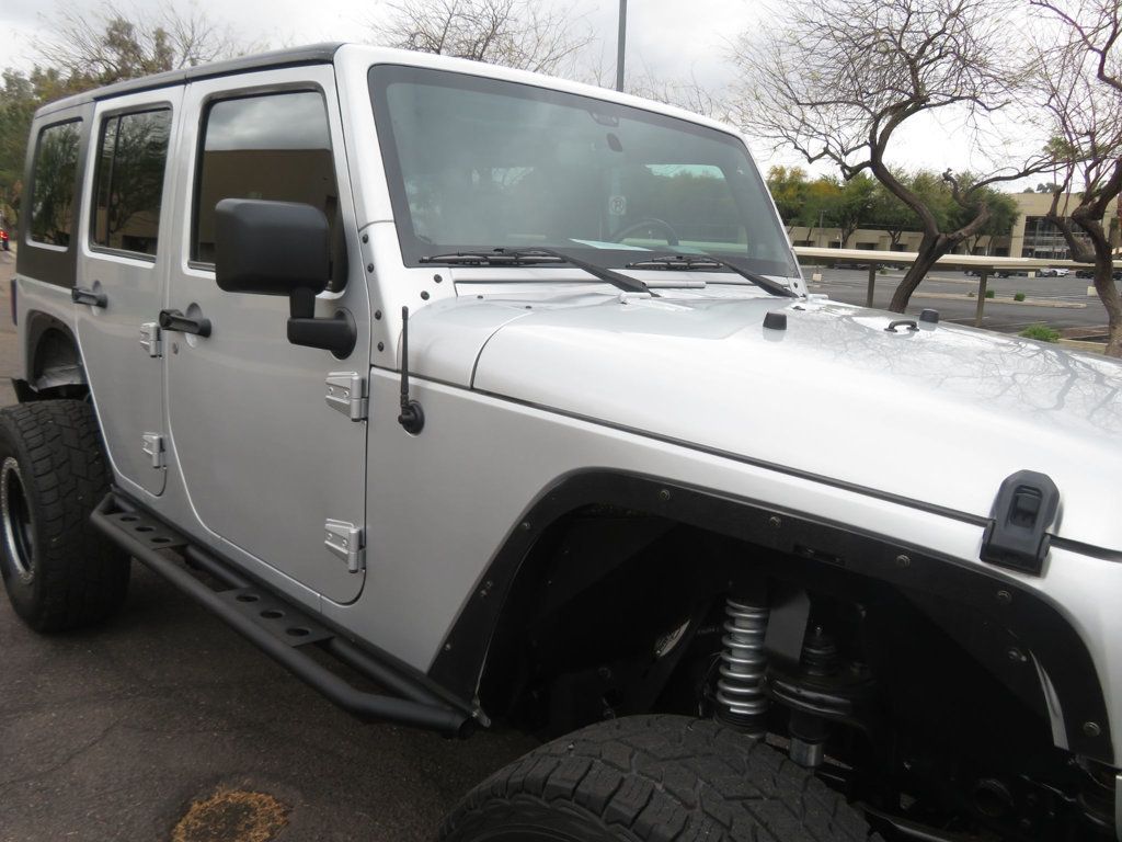 2010 Jeep Wrangler Unlimited LIFTED SPORT HARD TOP LOW MILES EXTRA CLEAN 2OWNER AZ JEEP  - 22365512 - 8