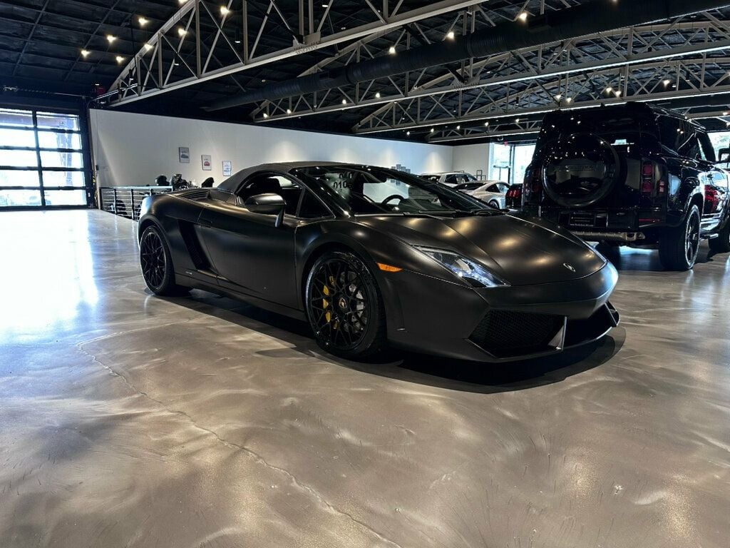 2010 Lamborghini Gallardo LP560/Spyder/PowerHtdSeats/FrontLift/Bluetooth/MatteBlackWrap - 23050039 - 9