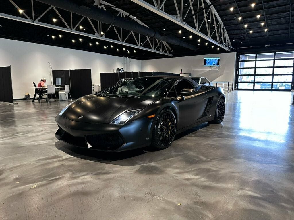 2010 Lamborghini Gallardo LP560/Spyder/PowerHtdSeats/FrontLift/Bluetooth/MatteBlackWrap - 23050039 - 1