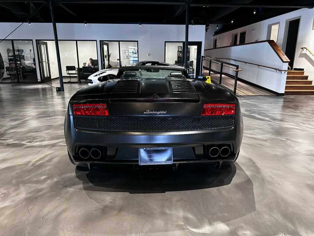2010 Lamborghini Gallardo LP560/Spyder/PowerHtdSeats/FrontLift/Bluetooth/MatteBlackWrap - 23050039 - 4