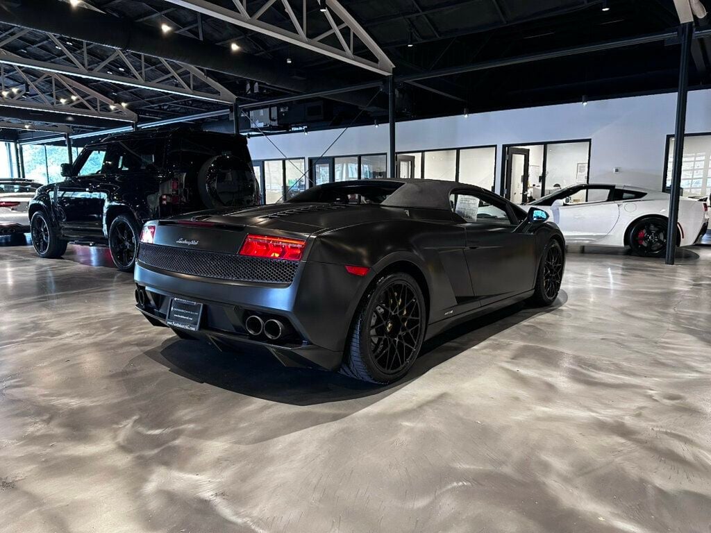 2010 Lamborghini Gallardo LP560/Spyder/PowerHtdSeats/FrontLift/Bluetooth/MatteBlackWrap - 23050039 - 6