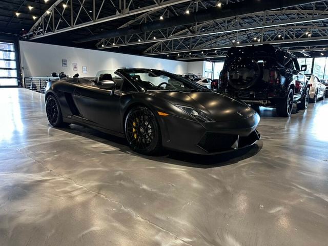 2010 Lamborghini Gallardo LP560/Spyder/PowerHtdSeats/FrontLift/Bluetooth/MatteBlackWrap - 23050039 - 8