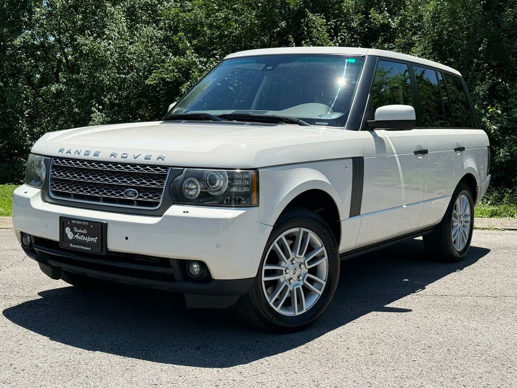 2010 Land Rover Range Rover HSE, Only 78,000 Miles, Alaska White, Arabica Brown Leather - 23036904 - 0