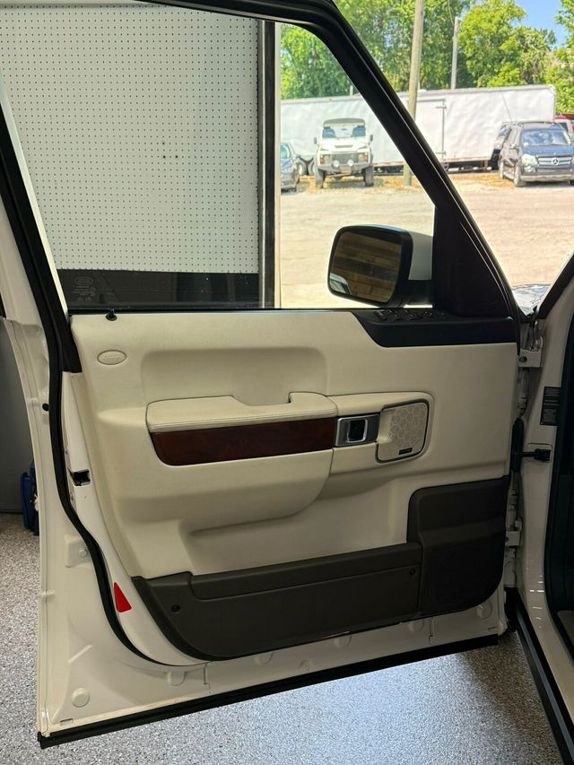 2010 Land Rover Range Rover HSE, Only 78,000 Miles, Alaska White, Arabica Brown Leather - 23036904 - 11