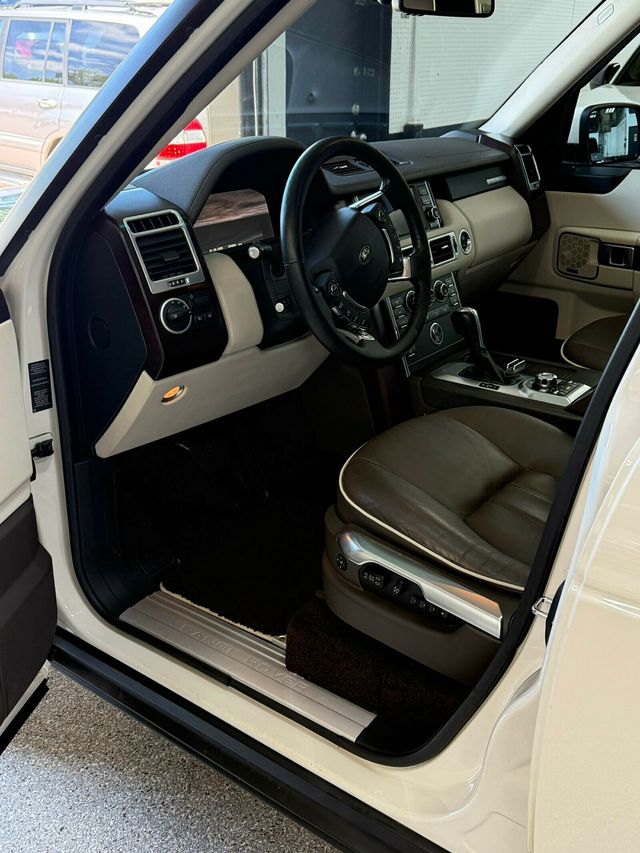 2010 Land Rover Range Rover HSE, Only 78,000 Miles, Alaska White, Arabica Brown Leather - 23036904 - 12