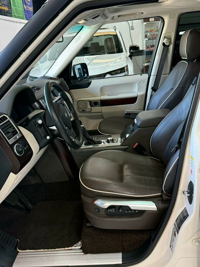 2010 Land Rover Range Rover HSE, Only 78,000 Miles, Alaska White, Arabica Brown Leather - 23036904 - 13