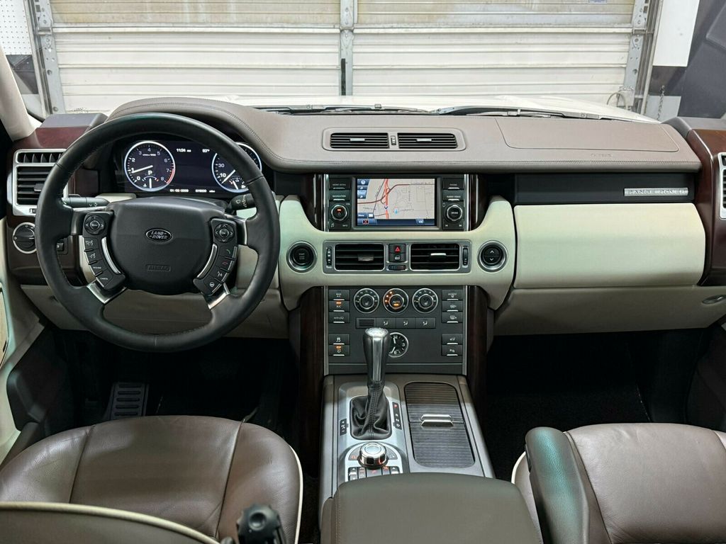 2010 Land Rover Range Rover HSE, Only 78,000 Miles, Alaska White, Arabica Brown Leather - 23036904 - 16