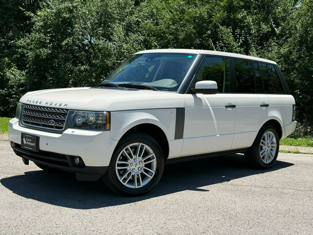 2010 Land Rover Range Rover HSE, Only 78,000 Miles, Alaska White, Arabica Brown Leather - 23036904 - 1
