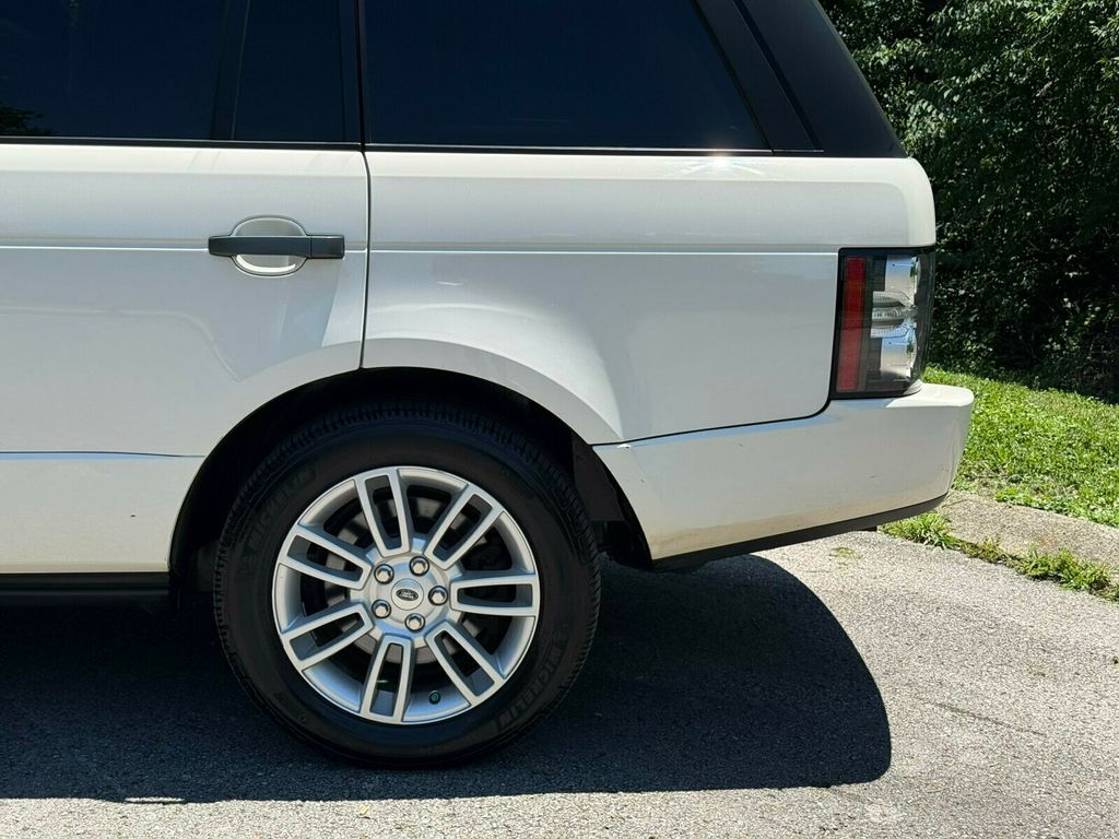2010 Land Rover Range Rover HSE, Only 78,000 Miles, Alaska White, Arabica Brown Leather - 23036904 - 4