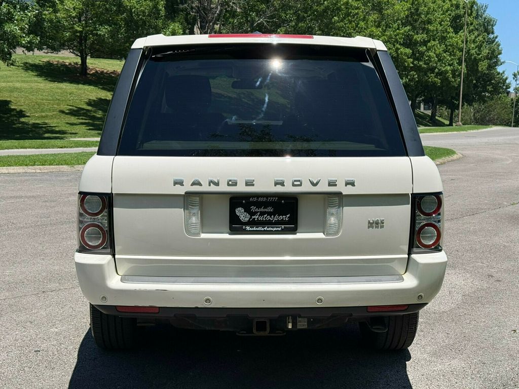 2010 Land Rover Range Rover HSE, Only 78,000 Miles, Alaska White, Arabica Brown Leather - 23036904 - 5