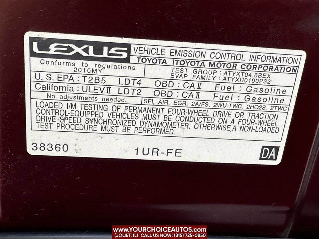 2010 Lexus GX Base AWD 4dr SUV - 22905219 - 31