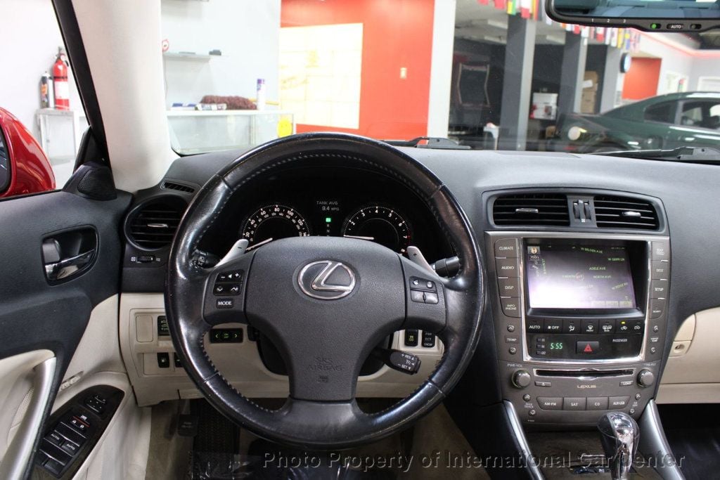 2010 Lexus IS 250C 2dr Convertible Automatic - 22586599 - 17