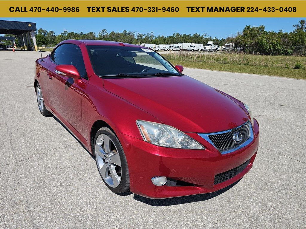 2010 Lexus IS 250C 2dr Convertible Automatic - 23020546 - 0