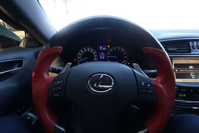 2010 Lexus IS F IS F, CLEAN CARFAX, TWO TONE LTHR, CF STEERING, NAVI, ML SOUND!! - 22906714 - 13
