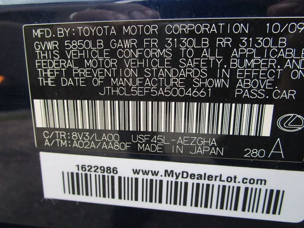 2010 Lexus LS 460 4dr Sedan AWD - 23063453 - 36