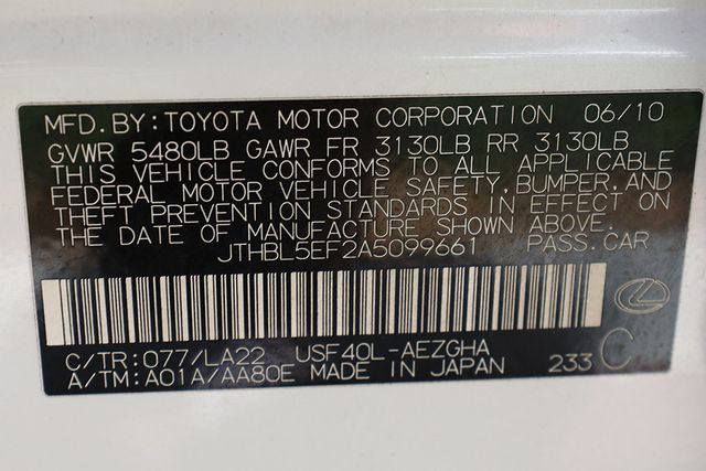 2010 Lexus LS 460 4dr Sedan RWD - 22908712 - 67
