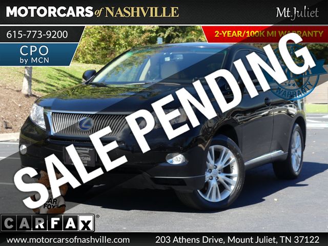 2010 LEXUS RX FWD 4dr Hybrid - 22634897 - 0