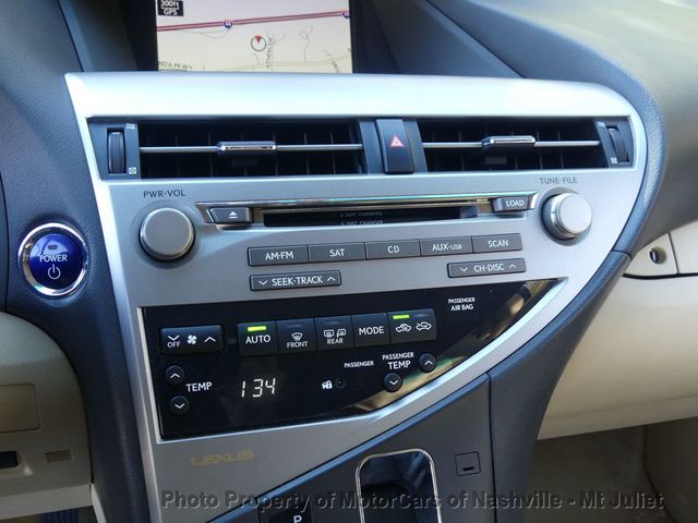 2010 LEXUS RX FWD 4dr Hybrid - 22634897 - 35