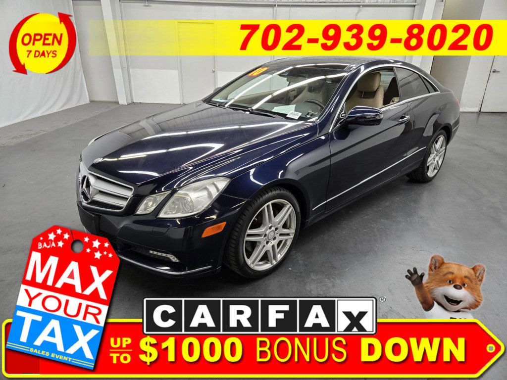 2010 Mercedes-Benz E-Class 2dr Coupe E 350 RWD - 22710464 - 0