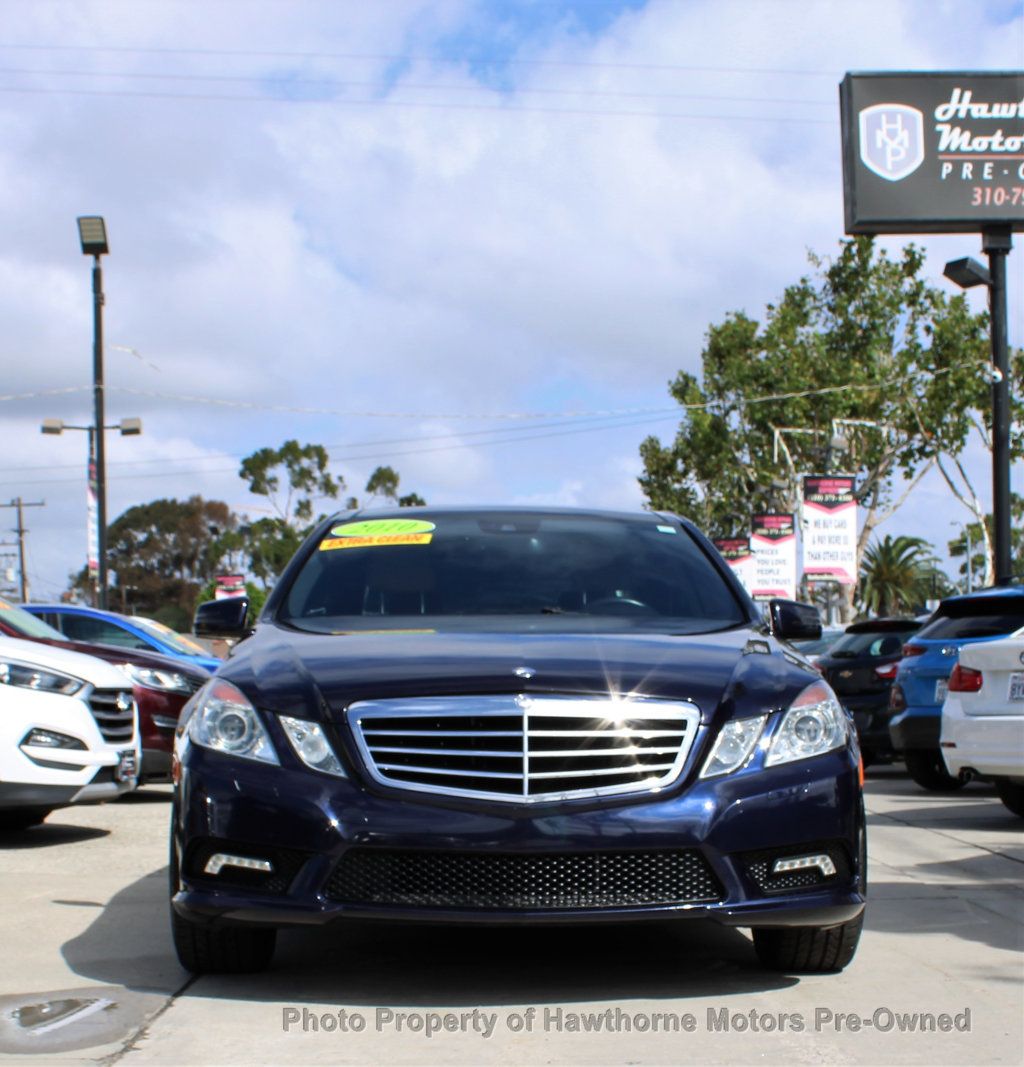 2010 Mercedes Benz E Sedan 350 Sport photo 2