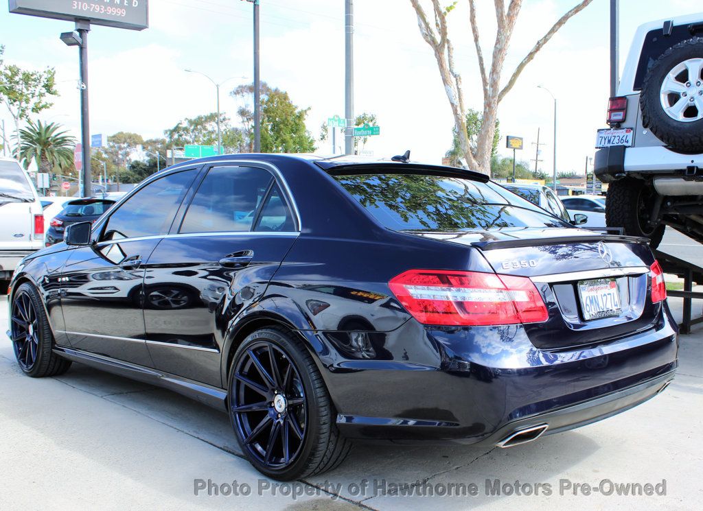 2010 Mercedes Benz E Sedan 350 Sport photo 4