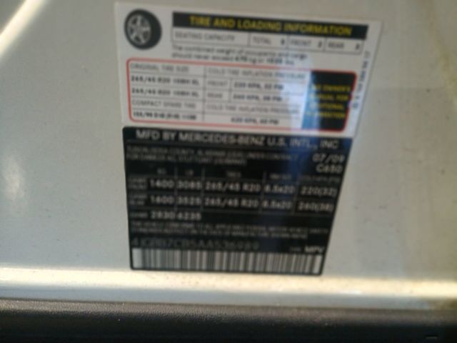 2010 Mercedes-Benz M-Class ML 550 4MATIC 4dr ML550 AMG Sport Clean Carfax - 22964323 - 42