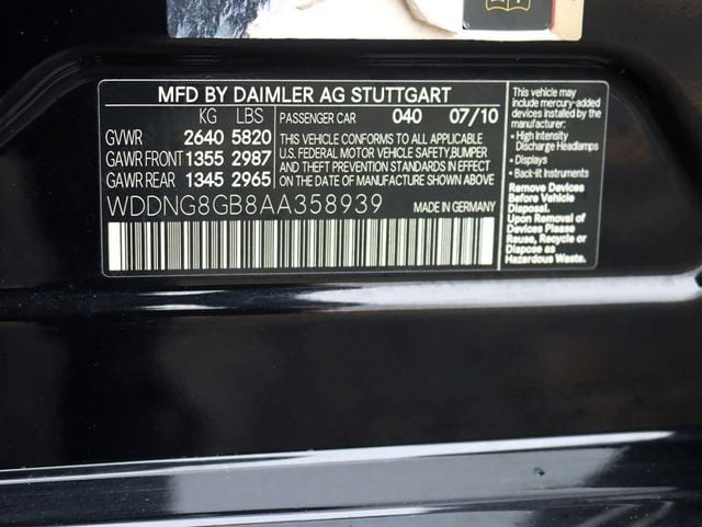 2010 Mercedes-Benz S-Class S 550 4dr Sedan S550 4MATIC - 22994076 - 37