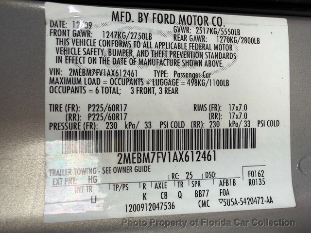2010 Mercury Grand Marquis LS Sedan Ultimate Edition - 22985262 - 79
