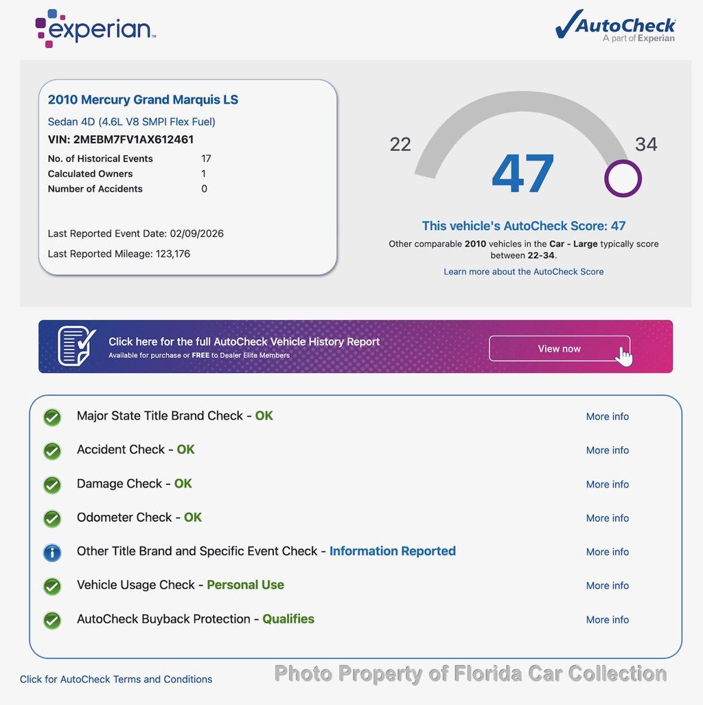 2010 Mercury Grand Marquis LS Sedan Ultimate Edition - 22985262 - 81