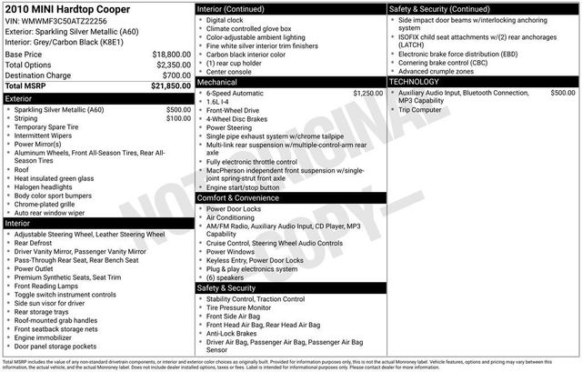 2010 MINI Cooper Hardtop 2 Door   - 23019446 - 5