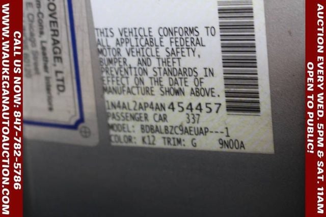 2010 Nissan Altima 4dr Sedan I4 CVT 2.5 S - 22869630 - 9