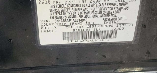 2010 Nissan Sentra 2.0 4dr Sedan CVT - 22995211 - 9