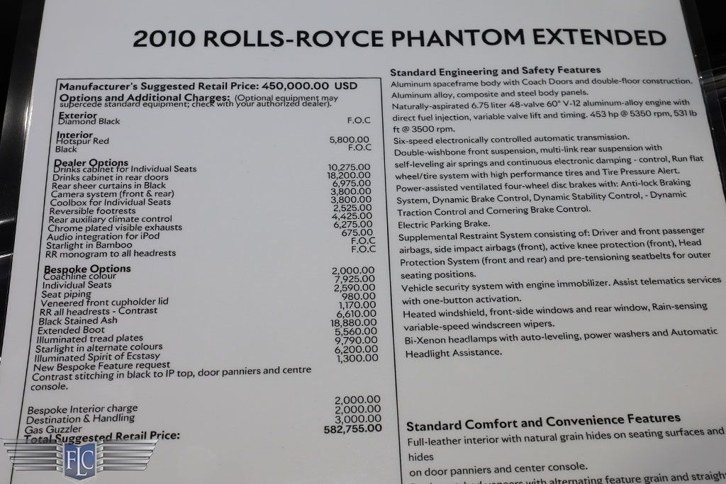 2010 Rolls-Royce Phantom 4dr Sedan EWB - 22313438 - 43