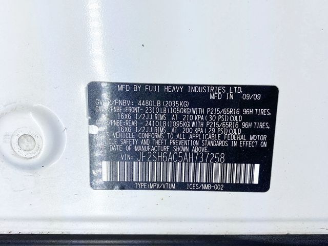 2010 Subaru Forester 4dr Automatic 2.5X ! GREAT SERVICE RECORDS ! - 22910910 - 51