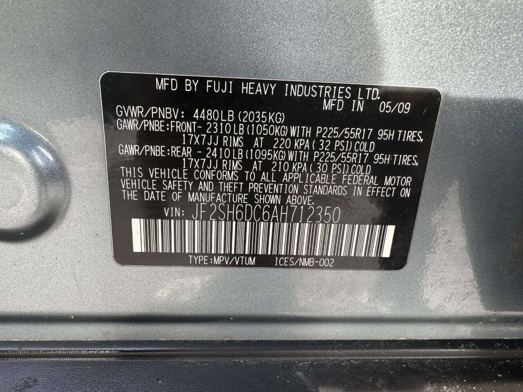 2010 Subaru Forester 4dr Automatic 2.5X Limited - 22972325 - 35